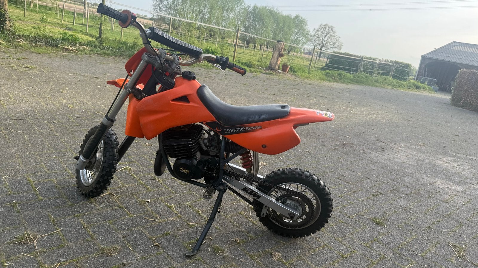 KTM 50 SX Pro Senior Mini Crossmotor, Ophalen, Gebruikt, Schijfrem, Dirtbike