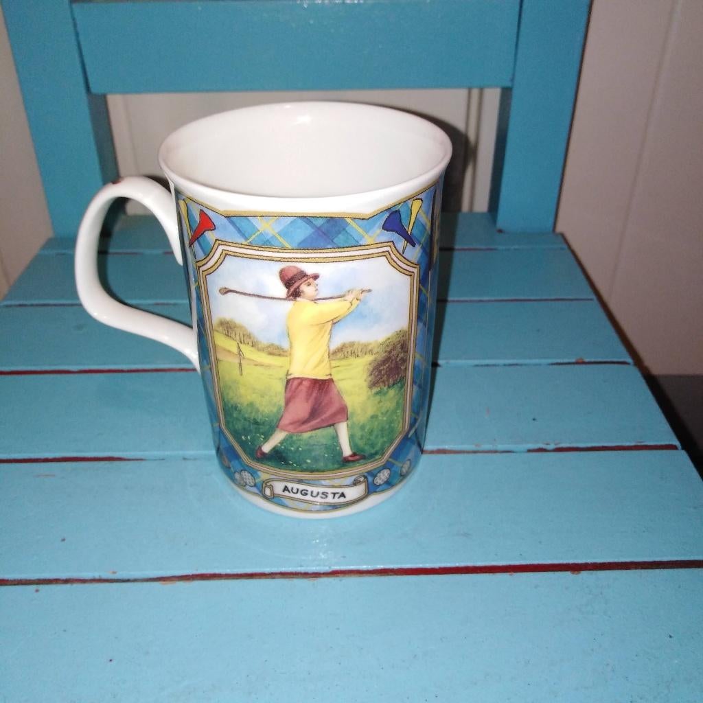 Roy Kirkham Golf 1997 mok, Huis en Inrichting, Keuken | Servies, Ophalen, Glas of Glazen, Gebruikt, Overige stijlen