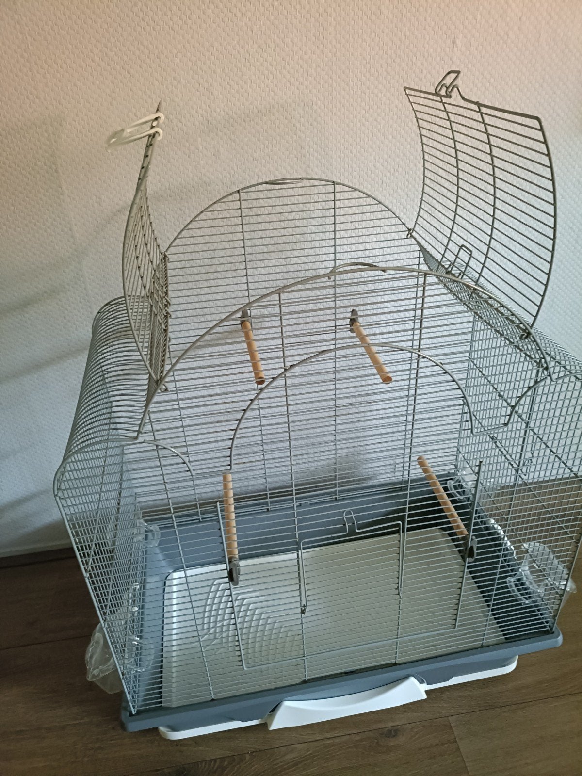 Grote vogelkooi  merk Savic  64/38/73.5, Ophalen, Gebruikt, Kooi-accessoires