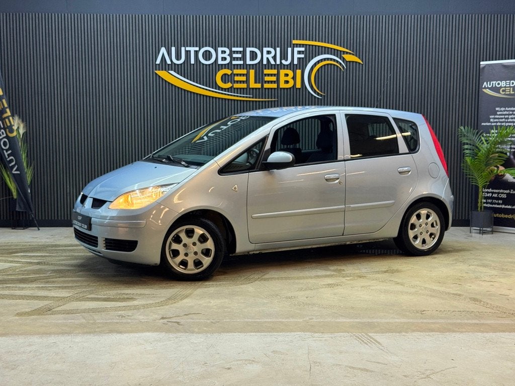 Mitsubishi Colt 1.3 Invite 2006 BLAUW APK|AIRCO|NAP|ELEKTRR, Auto's, Mitsubishi, Stof, Blauw, Colt, Origineel Nederlands
