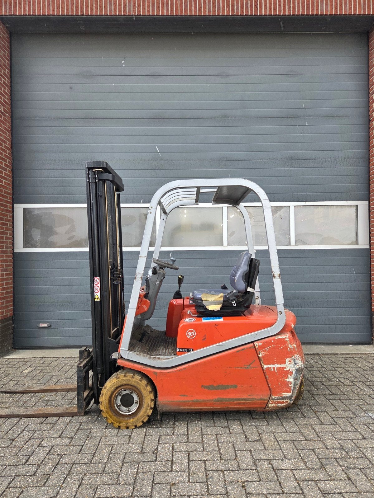 Heftruck BT CBE12T Duplex Freelift 2004, 1000 tot 2000 kg, Ophalen of Verzenden, Heftruck