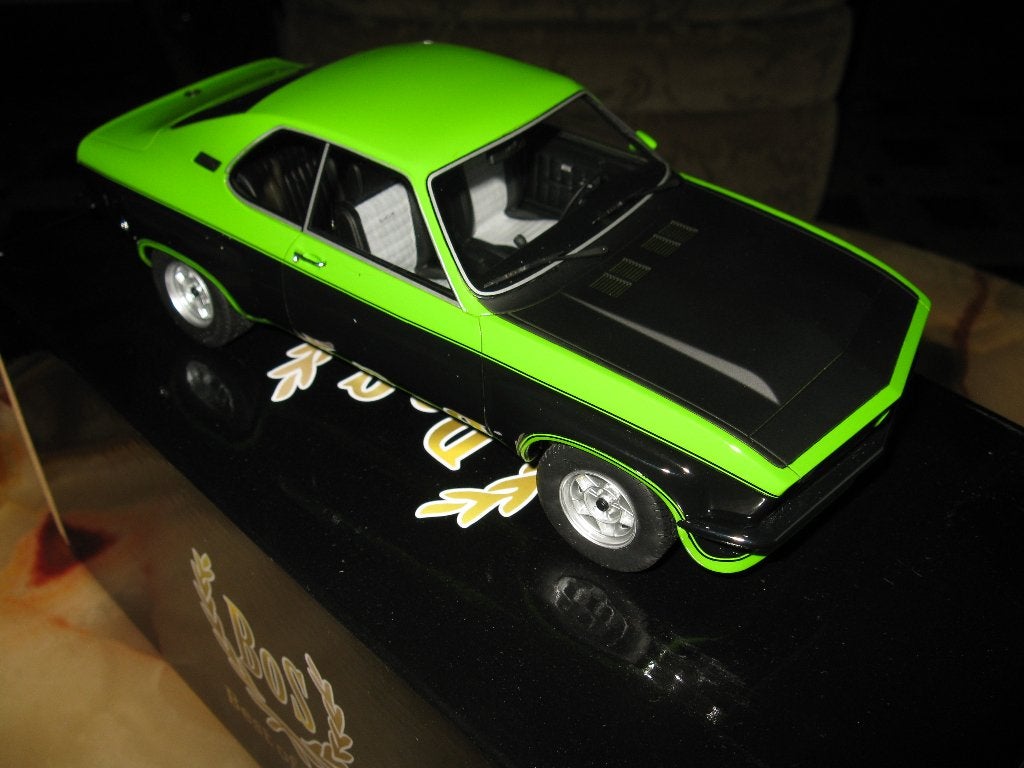 Opel Manta A TE2800 op schaal 1/18 Bos-Models, Ophalen of Verzenden, Nieuw, Auto, Overige merken