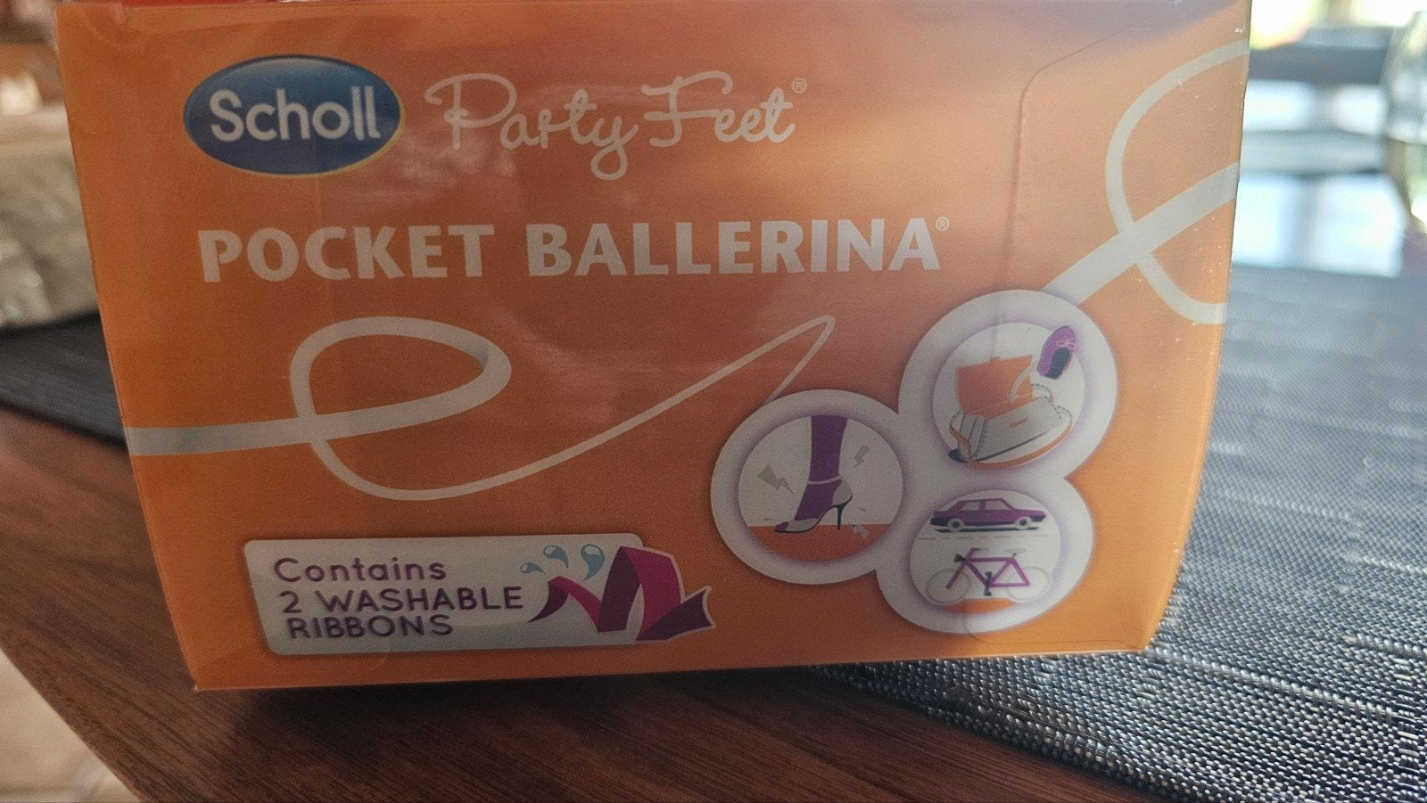 Scholl Party Feet Pocket Ballerina's - Maat 39/40, Scholl, Wit, Nieuw, Ballerina's