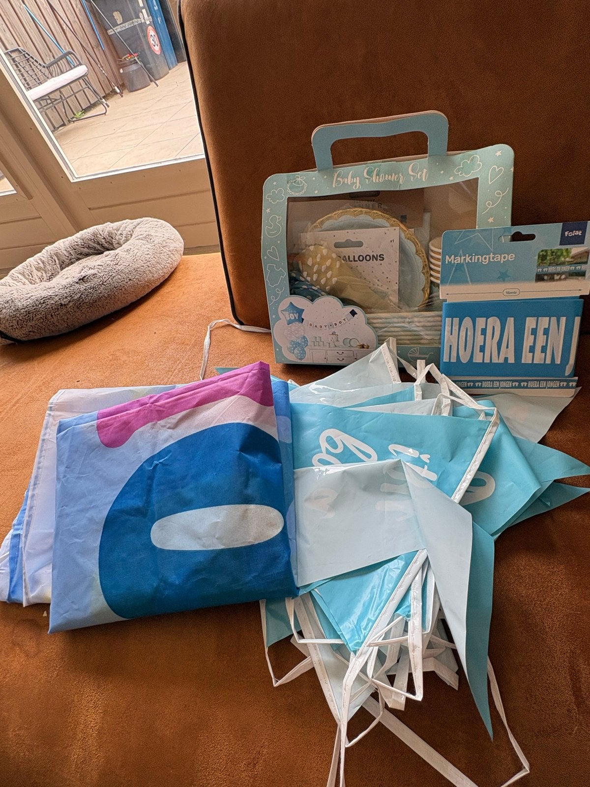 Geboorte versiering jongen: Welkom Thuis & Baby Shower, Ophalen, Nieuw, Versiering, Geboorte of Huwelijk