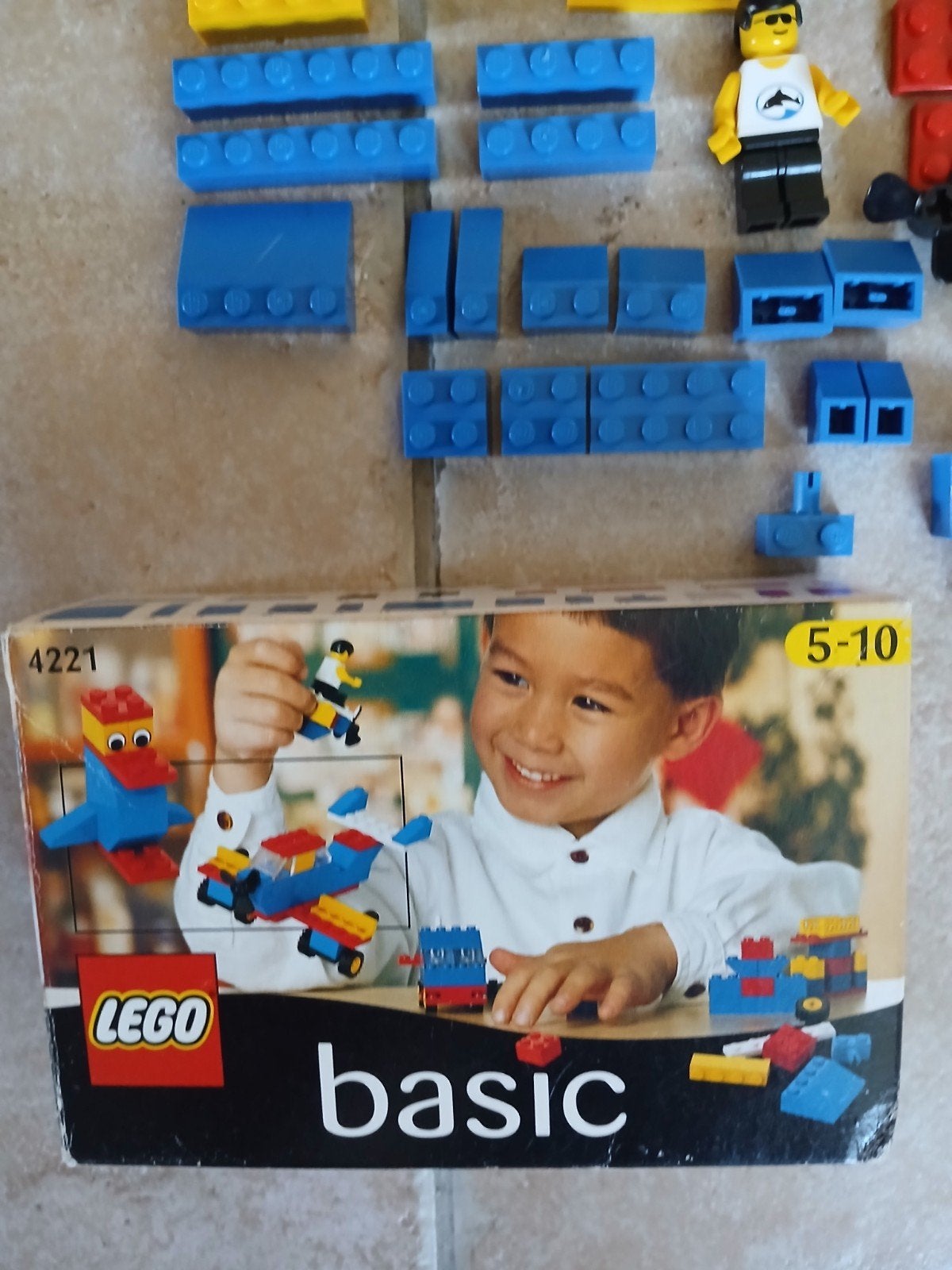 Lego Basic 4221.Compleet met doosje en boekje. Jaar 1998., Compleet, Lego, Ophalen of Verzenden, Zo goed als nieuw
