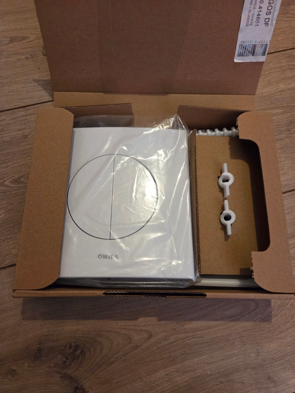 WISA Argos Dualflush Bedieningspaneel Wit Nieuw, Ophalen of Verzenden, Nieuw, Toilet