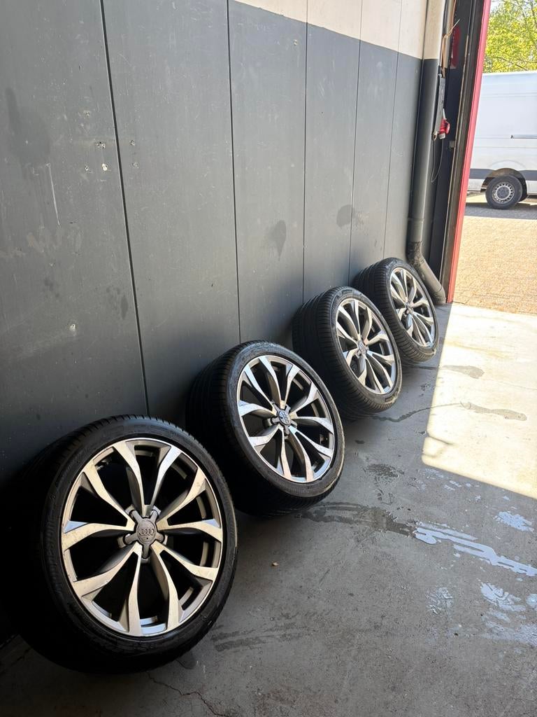 Audi A6 C7 velgen, Auto-onderdelen, Banden en Velgen, 19 inch, Gebruikt, 255 mm, Banden en Velgen