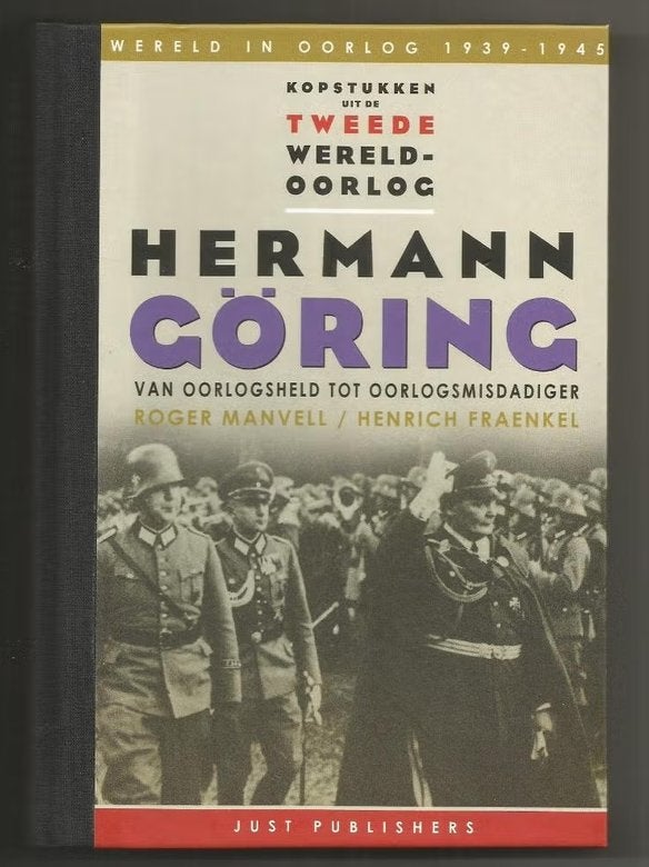 Hermann Göring - Roger Manvell & Henrich Fraenkel, Boeken, Oorlog en Militair, Ophalen of Verzenden, Tweede Wereldoorlog, Nieuw