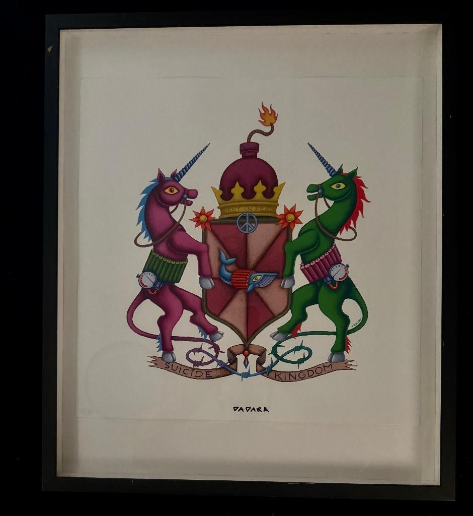 Litho dadara, Antiek en Kunst, Kunst | Litho's en Zeefdrukken, Ophalen