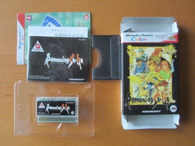 Romancing Saga Bandai Wonderswan, Spelcomputers en Games, Games | Overige, 1 speler, Ophalen of Verzenden, Zo goed als nieuw, Role Playing Game (Rpg)