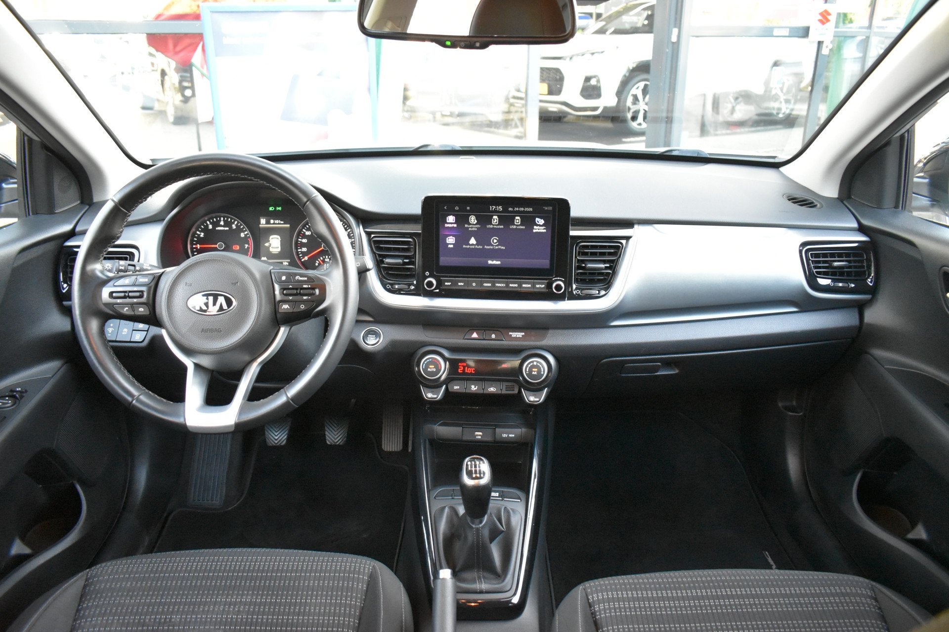 Kia Stonic 1.0 T-GDi MHEV DynamicPlusLine 100pk | Electronic, Auto's, 12 maanden, Gebruikt, Origineel Nederlands, Bedrijf
