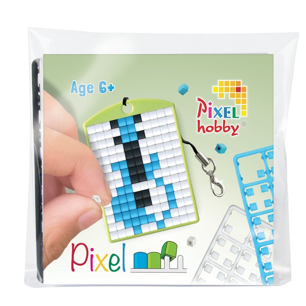 Pixelhobby medaillon set muziek gitaar sleutelhanger 23102, ., Overige thema's, Nieuw, Ophalen of Verzenden