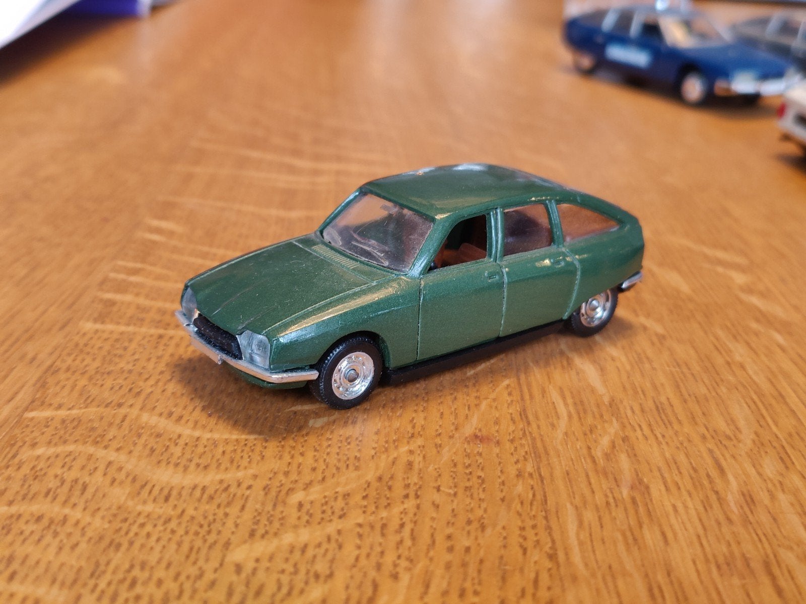 Solido Citroen GS GROEN, Hobby en Vrije tijd, Ophalen of Verzenden, Auto