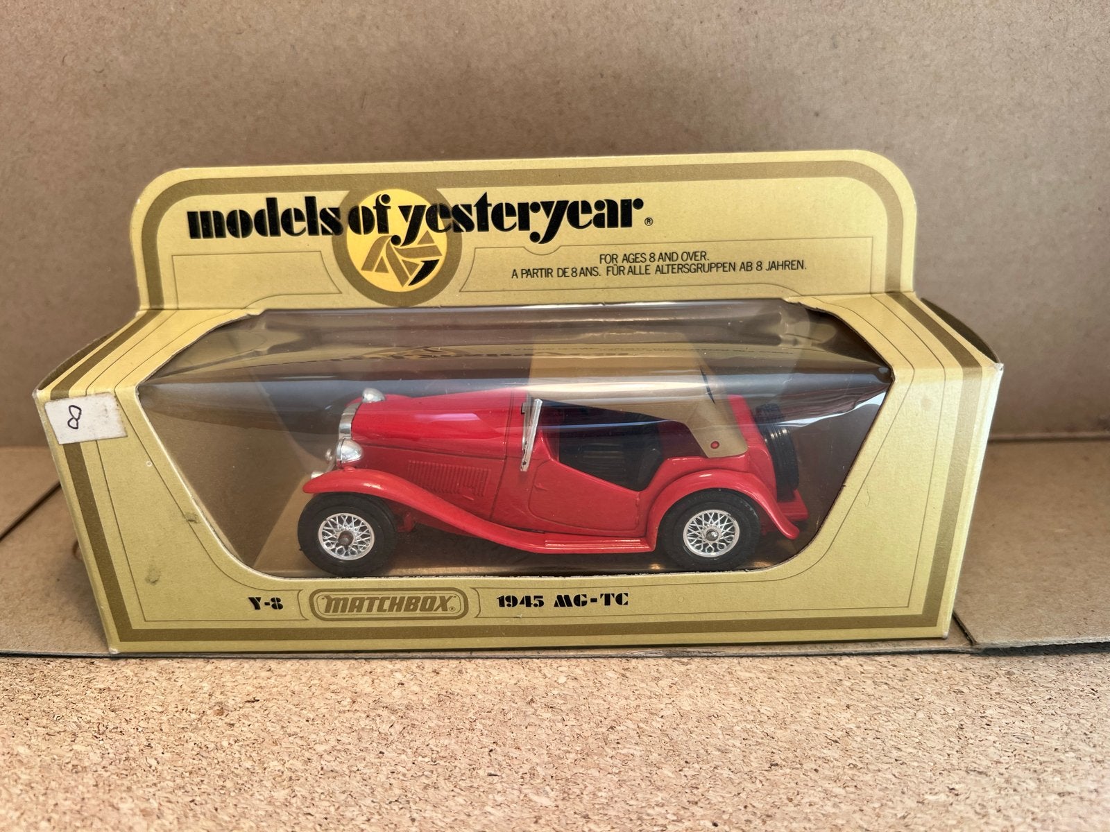 Matchbox Models of Yesteryear 1945 MG-TC in originele doos, Ophalen of Verzenden, Zo goed als nieuw