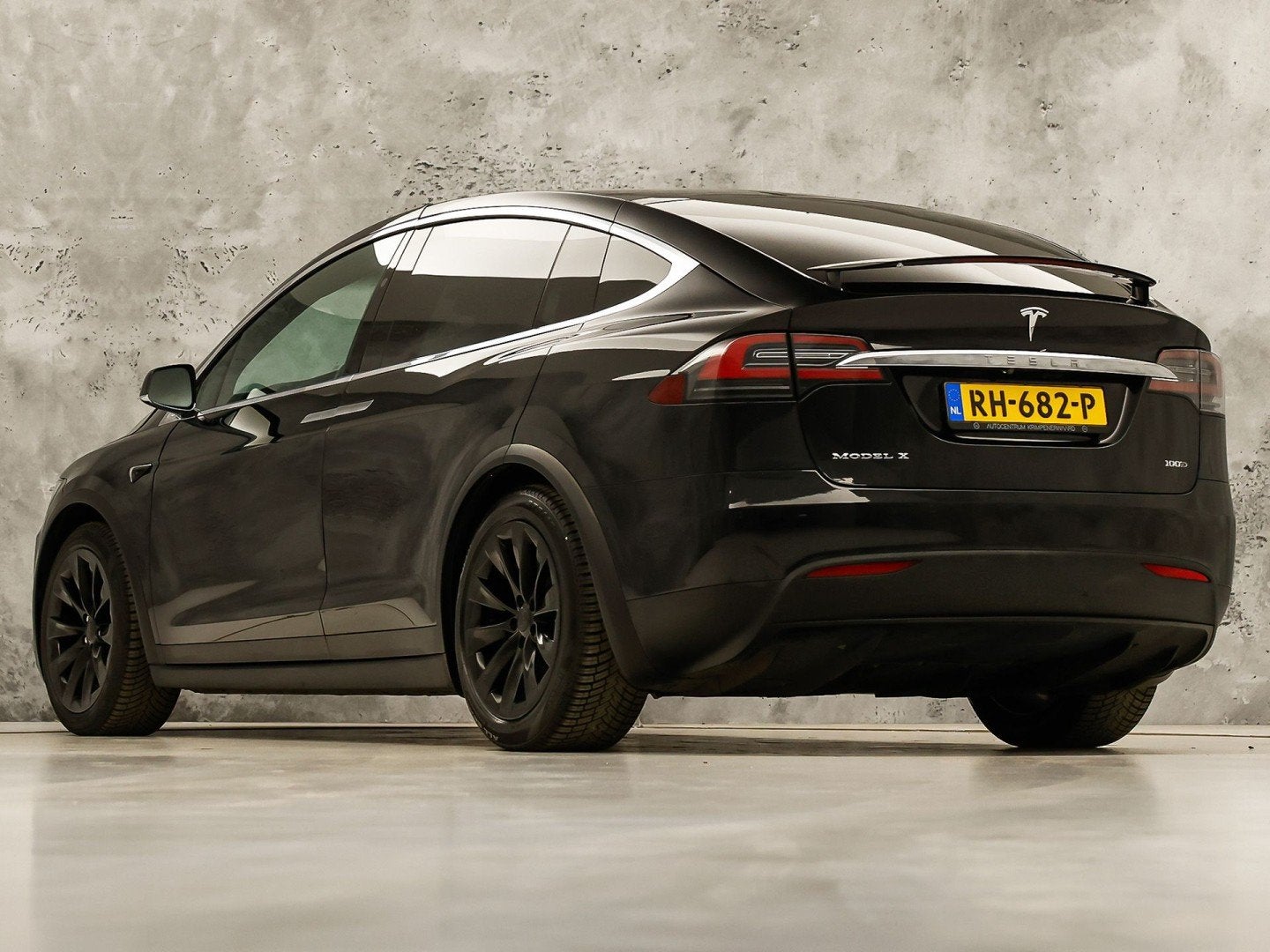 Tesla Model X 100D 7 Persoons 417Pk (AUTOPILOT, LUCHTVERING,, Auto's, Tesla, Gebruikt, Zwart, 7 stoelen, Vierwielaandrijving