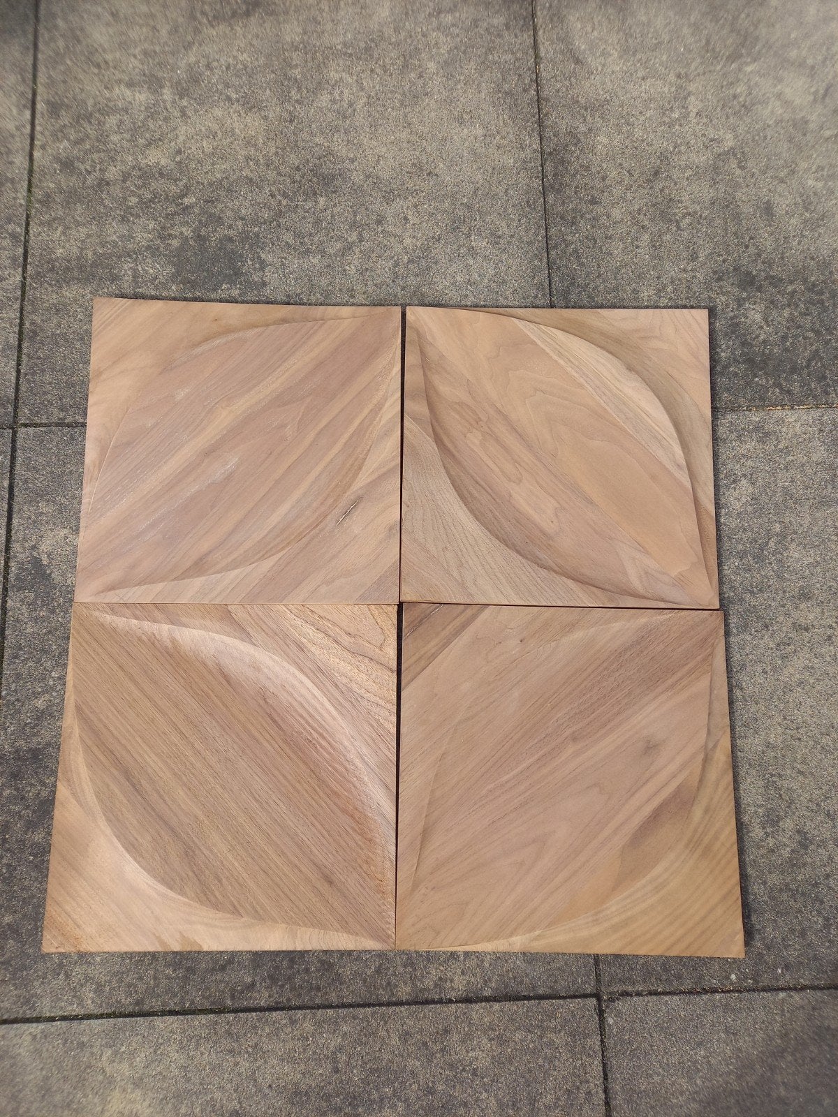 Houten wandpanelen decoratie, Huis en Inrichting, Woonaccessoires | Wanddecoraties, Ophalen, Hout, Nieuw, Bruin