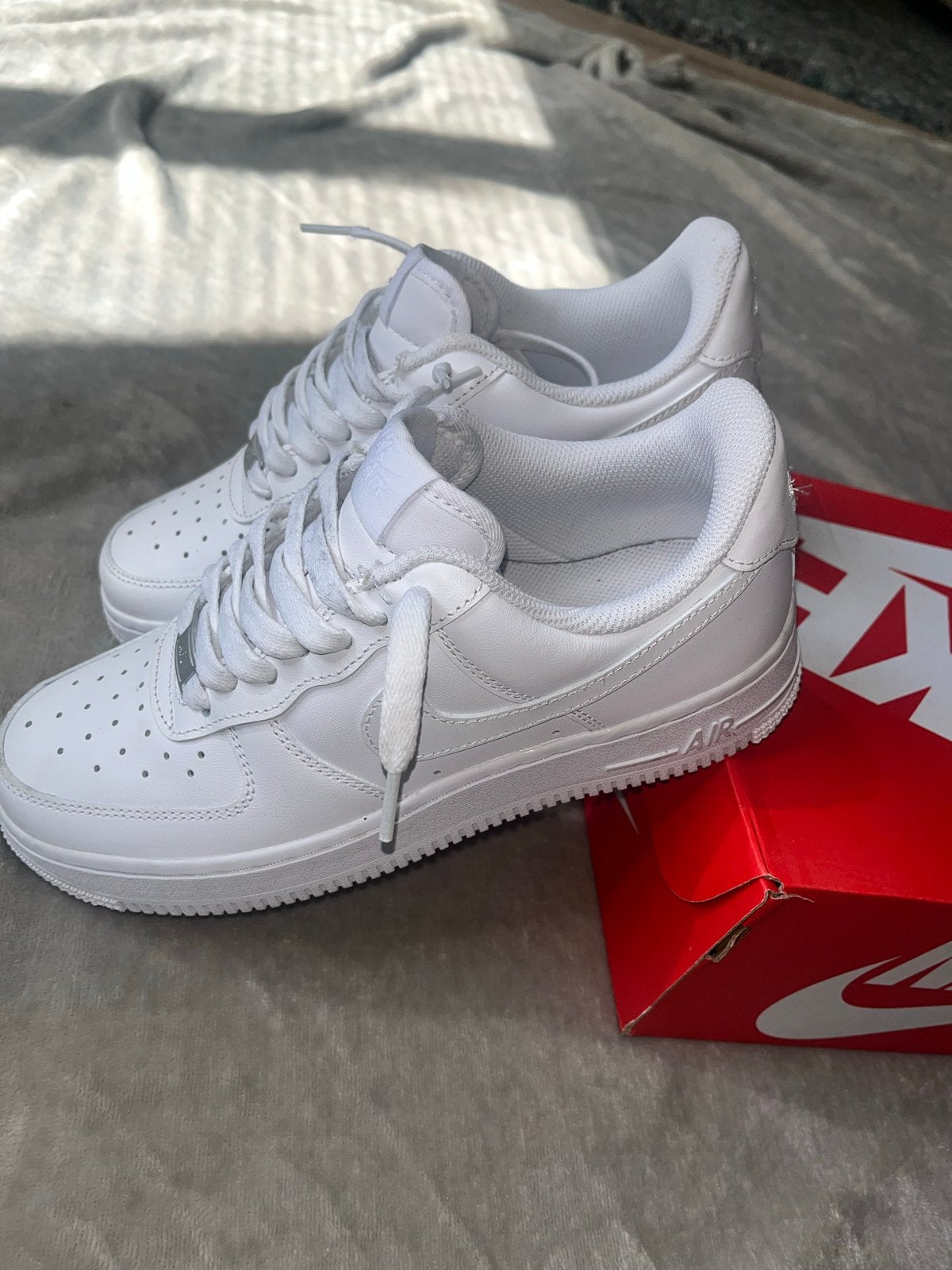Nike Air Force 1 Low Wit - Maat 38, Wit, Ophalen of Verzenden, Sneakers of Gympen, Zo goed als nieuw