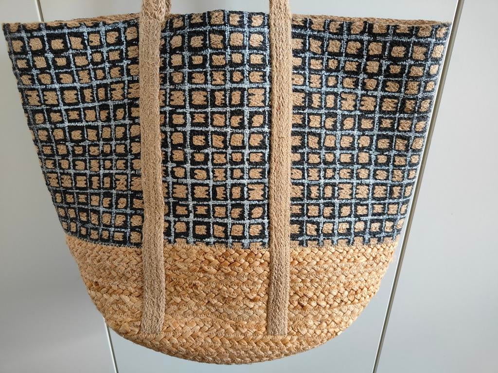 Shopper of strandtas, handgemaakt, Ophalen of Verzenden, Nieuw, Ovaal