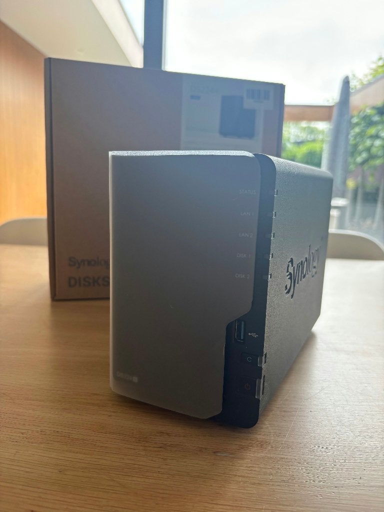 Synology DiskStation DS224+ | 2x22TB (44TB opslag), Computers en Software, NAS, Ophalen, Zo goed als nieuw