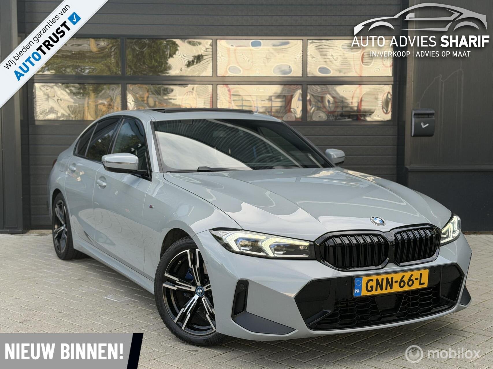 BMW 3-serie 320D M-Sport|Camera|Laser|Schuifkanteldak|HeadUP, Auto's, Automaat, Dealer onderhouden, Achterwielaandrijving, Euro 6