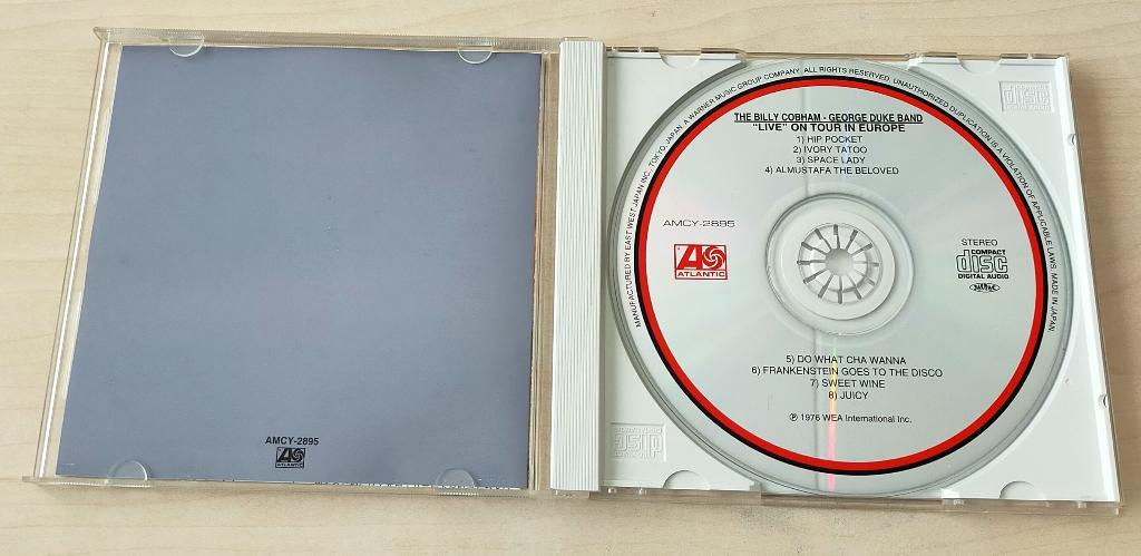 The Billy Cobham George Duke Band Live On Tour In Europe CD, Ophalen of Verzenden, 1960 tot 1980, Gebruikt, Jazz