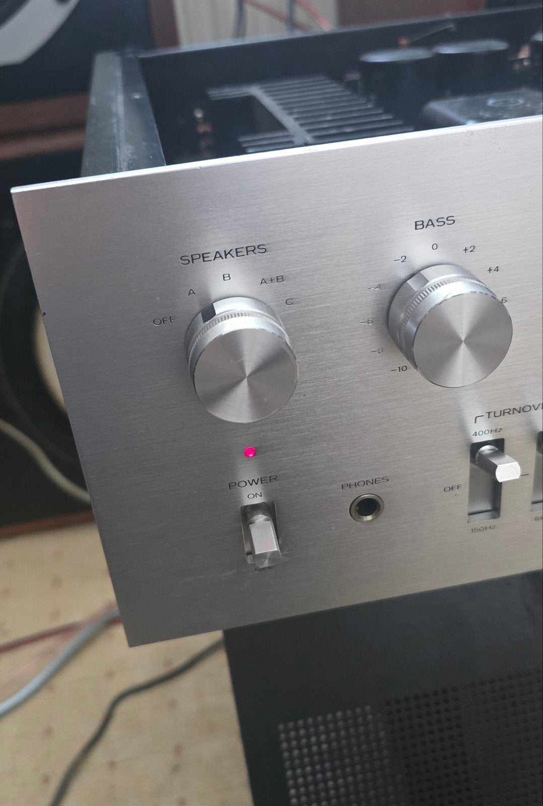 Kenwood KA-7300 Stereo Geïntegreerde Versterker, Ophalen of Verzenden, Gebruikt, Stereo, 60 tot 120 watt