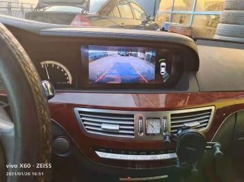 Radio Navigatie Mercedes w221 S klasse carplay android 14