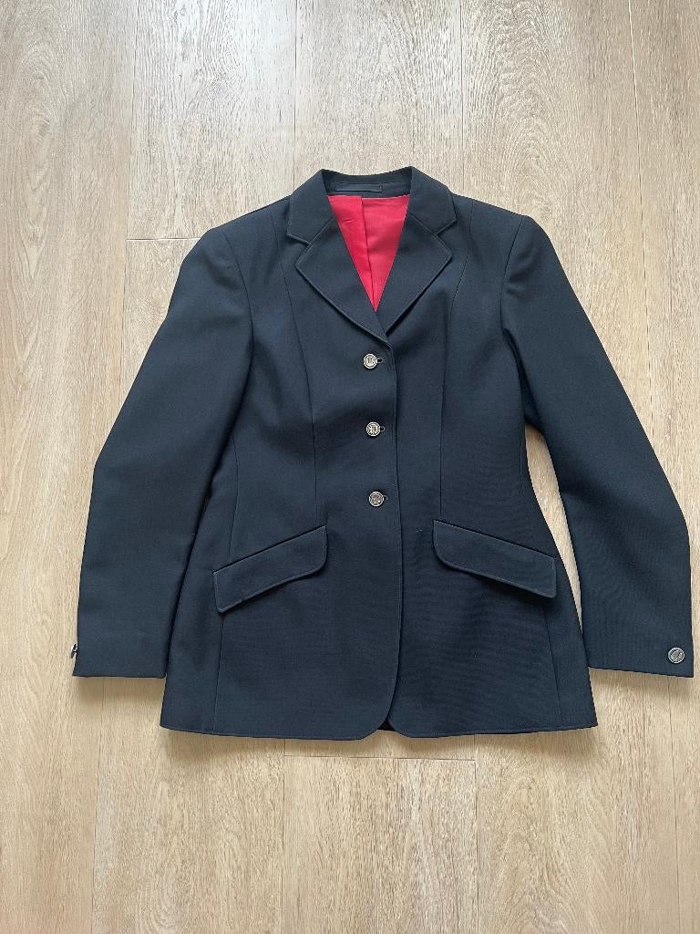 Wedstijdjasje zwart maat 40 easy rider, Dieren en Toebehoren, Gebruikt, Ophalen of Verzenden, Bovenkleding, Kinderen