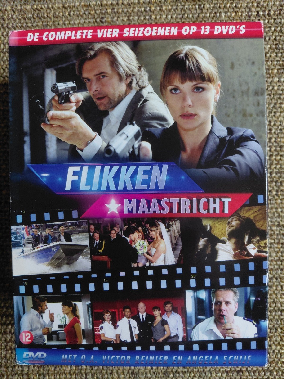 Flikken Maastricht - De complete vier seizoenen (13 DVD's), Gebruikt, Nederlands, Inclusief doosje, Ophalen of Verzenden