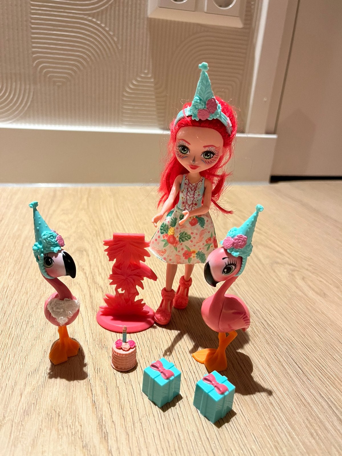 Mattel Enchantimals Ferme Flamingo, Ophalen of Verzenden, Gebruikt, Barbie