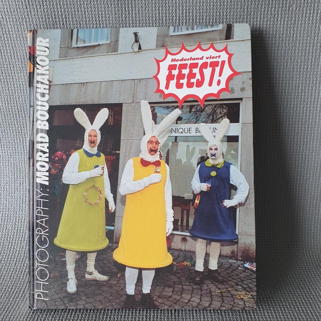 Nederland viert FEEST! Fotoboek Morad Bouchakour, Ophalen of Verzenden