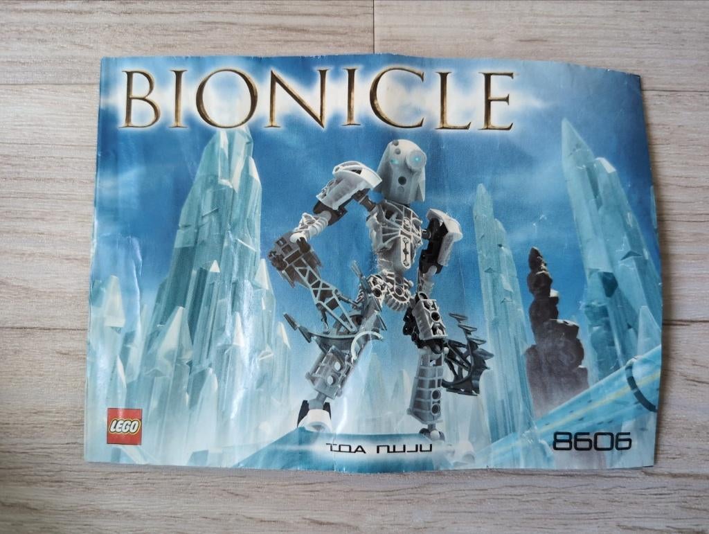 8606 LEGO Bionicle Toa Metru Nuju, Kinderen en Baby's, Speelgoed | Duplo en Lego, Ophalen of Verzenden, Zo goed als nieuw, Complete set