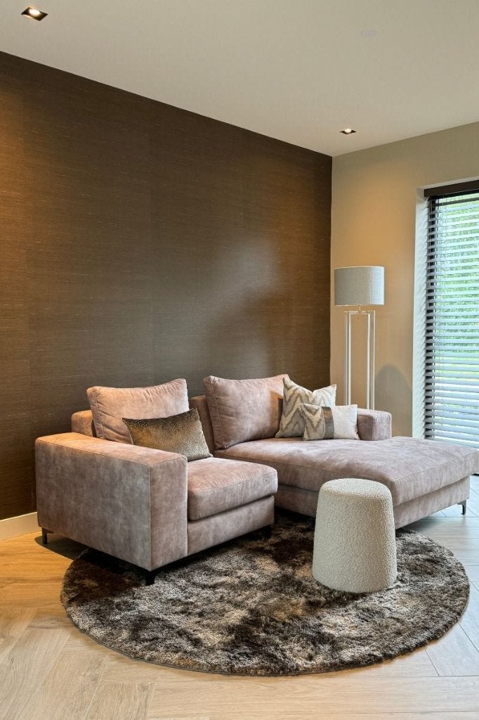 Light & Living Vloerlamp Mace 30x30x140 cm Crème, Ophalen, 100 tot 150 cm, Nieuw, Metaal