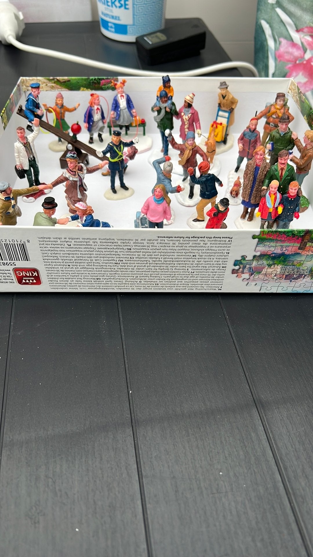 Lemax poppetjes, Ophalen, Gebruikt