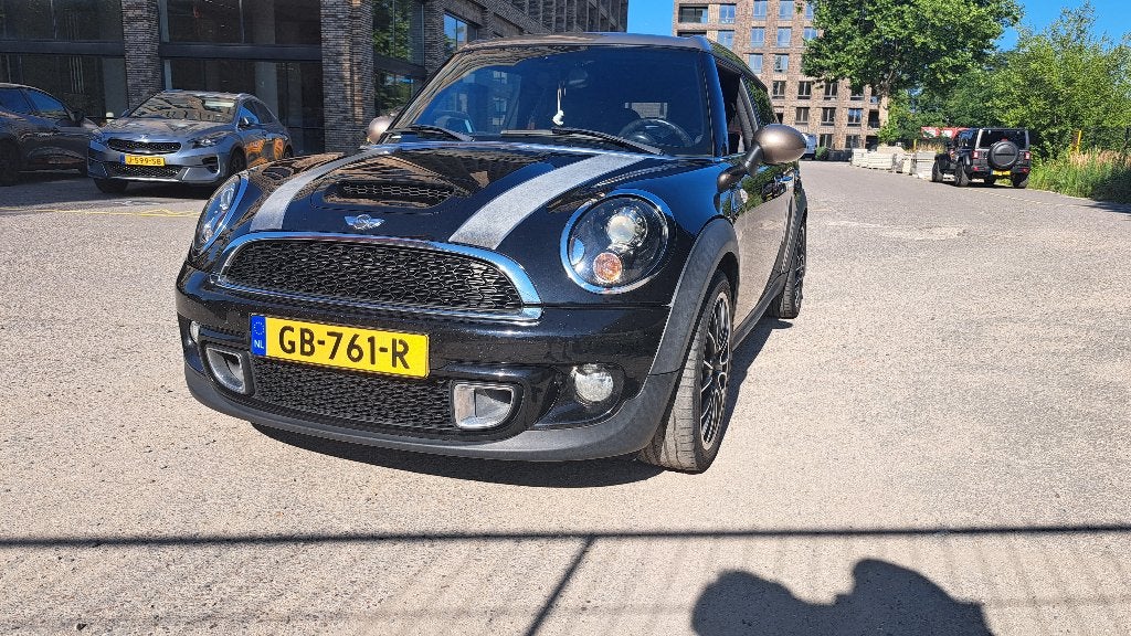 Mini Clubman 1.6 Cooper S 2013 Zwart, Auto's, 4 cilinders, 4 stoelen, Zwart, Leder