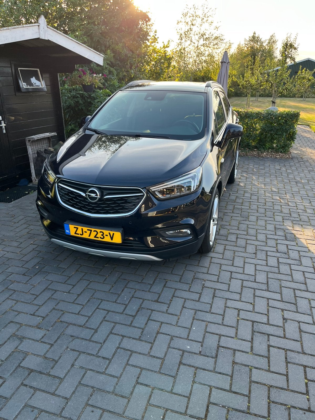 Opel MokkaX 1.4 Turbo 140pk Aut 2019 Blauw, Auto's, Opel, Blauw, 1200 kg, 1364 cc, SUV of Terreinwagen