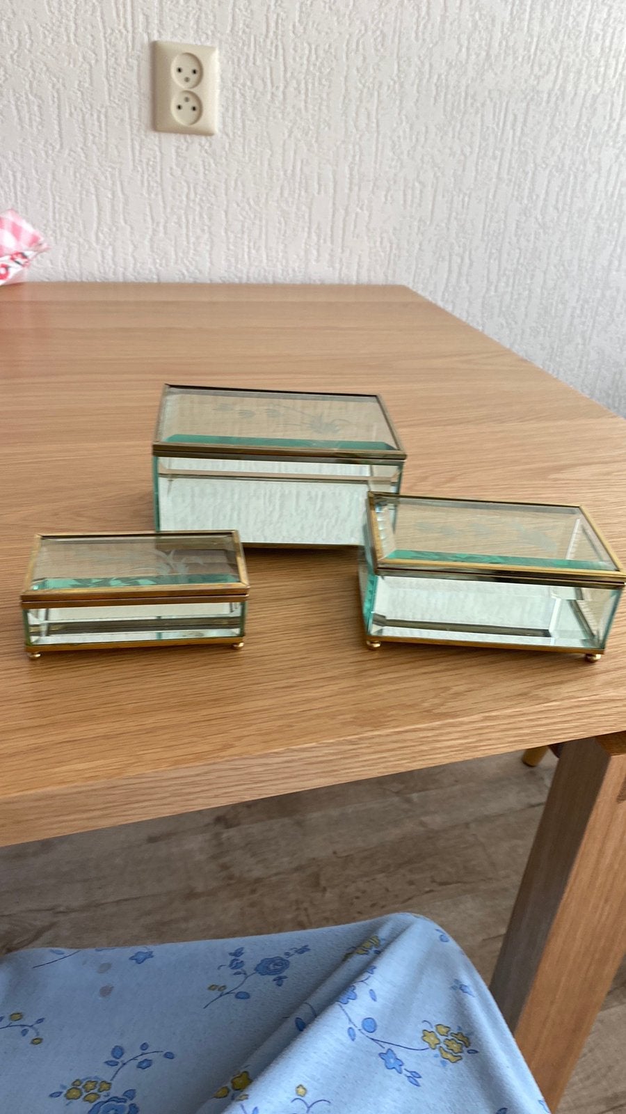 3 gegraveerde sieraden doosjes, Ophalen of Verzenden