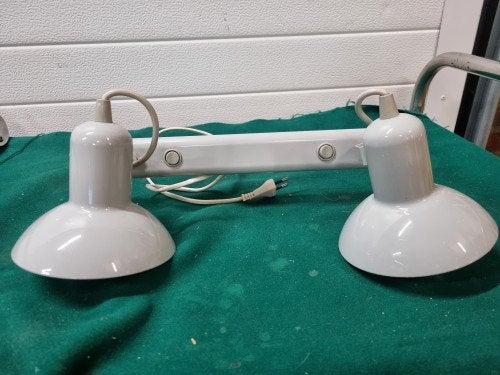 plafond spots dubbel grijs vintage, Ophalen of Verzenden, 'T Olde Gre-j, Info@toldegrej.nl, Endepoelstraat 20f Didam