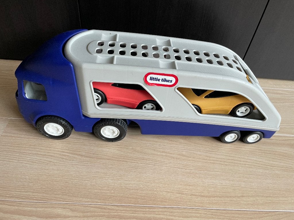Little Tikes  grote vrachtwagen met autos, Ophalen, Gebruikt