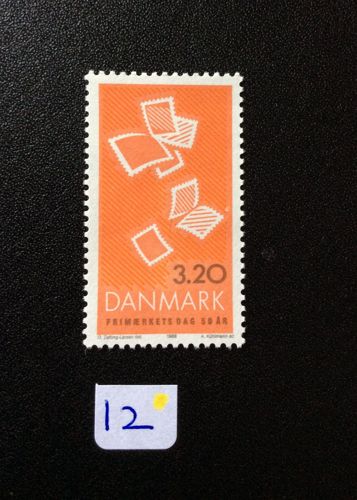 Denemarken postzegel 1989 pfr Mi 960, Ophalen of Verzenden, Denemarken, Postfris