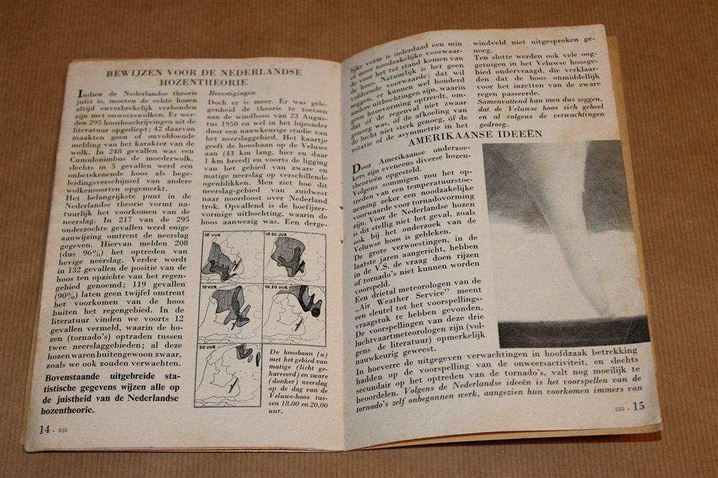 Vintage Boekje Hozen en Tornado\'s [1954] — W. Bleeker, Ophalen of Verzenden, Gelezen