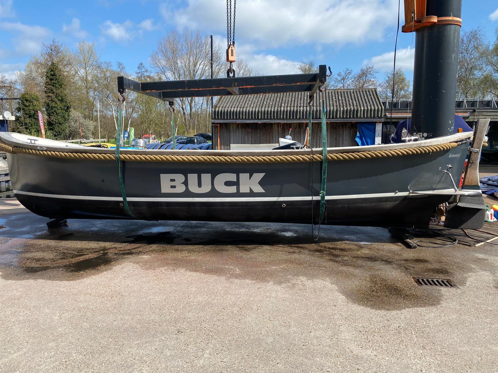 Reddingsloep, Watersport en Boten, Sloepen, Gebruikt, Reddingssloep, Overige merken, Afdekzeil, Anker, Antifouling, Bilgepomp