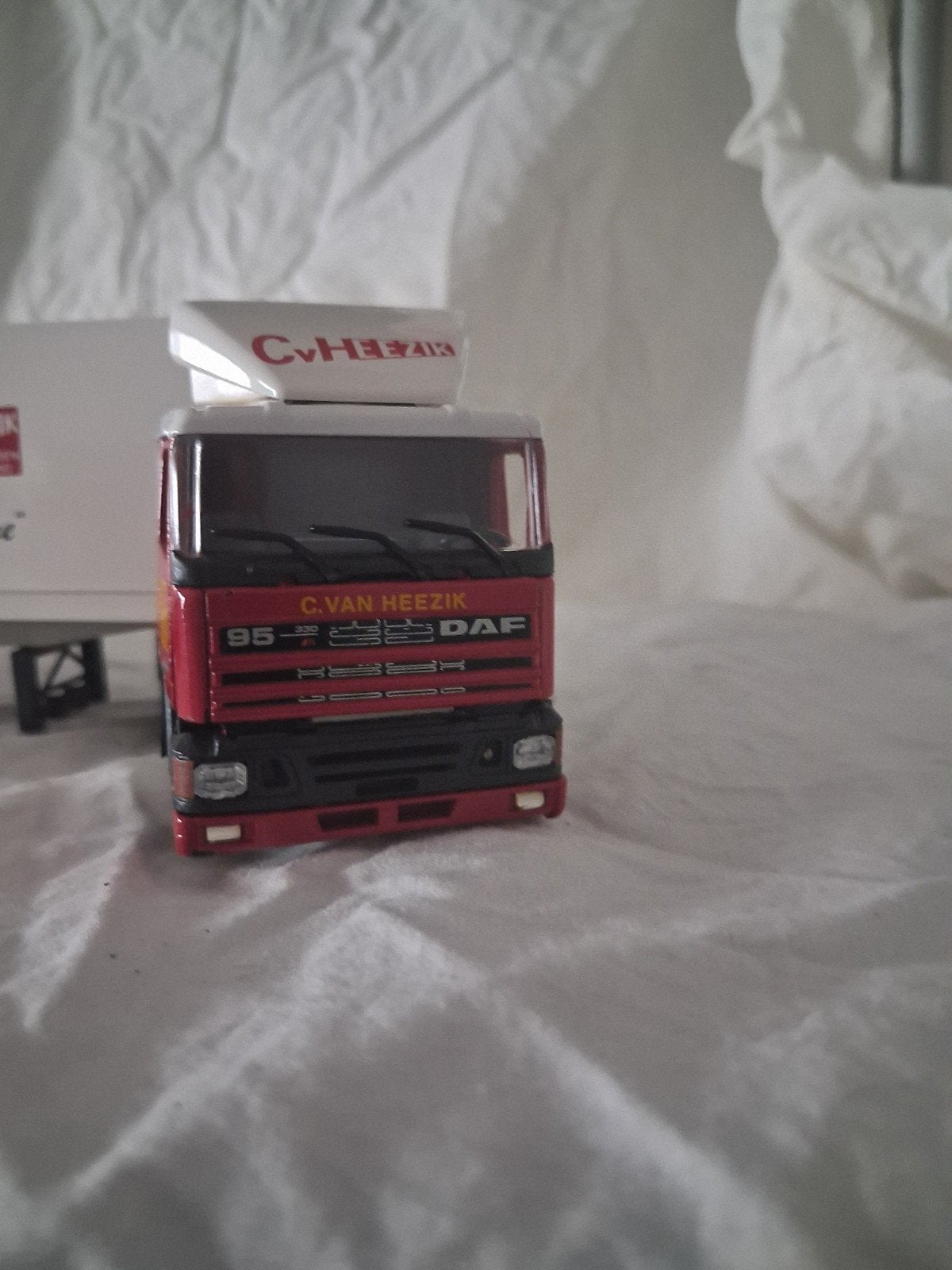 DAF 95-330 CvHeezik vrachtwagen met koeltrailer, Ophalen of Verzenden, Gebruikt, Overige merken