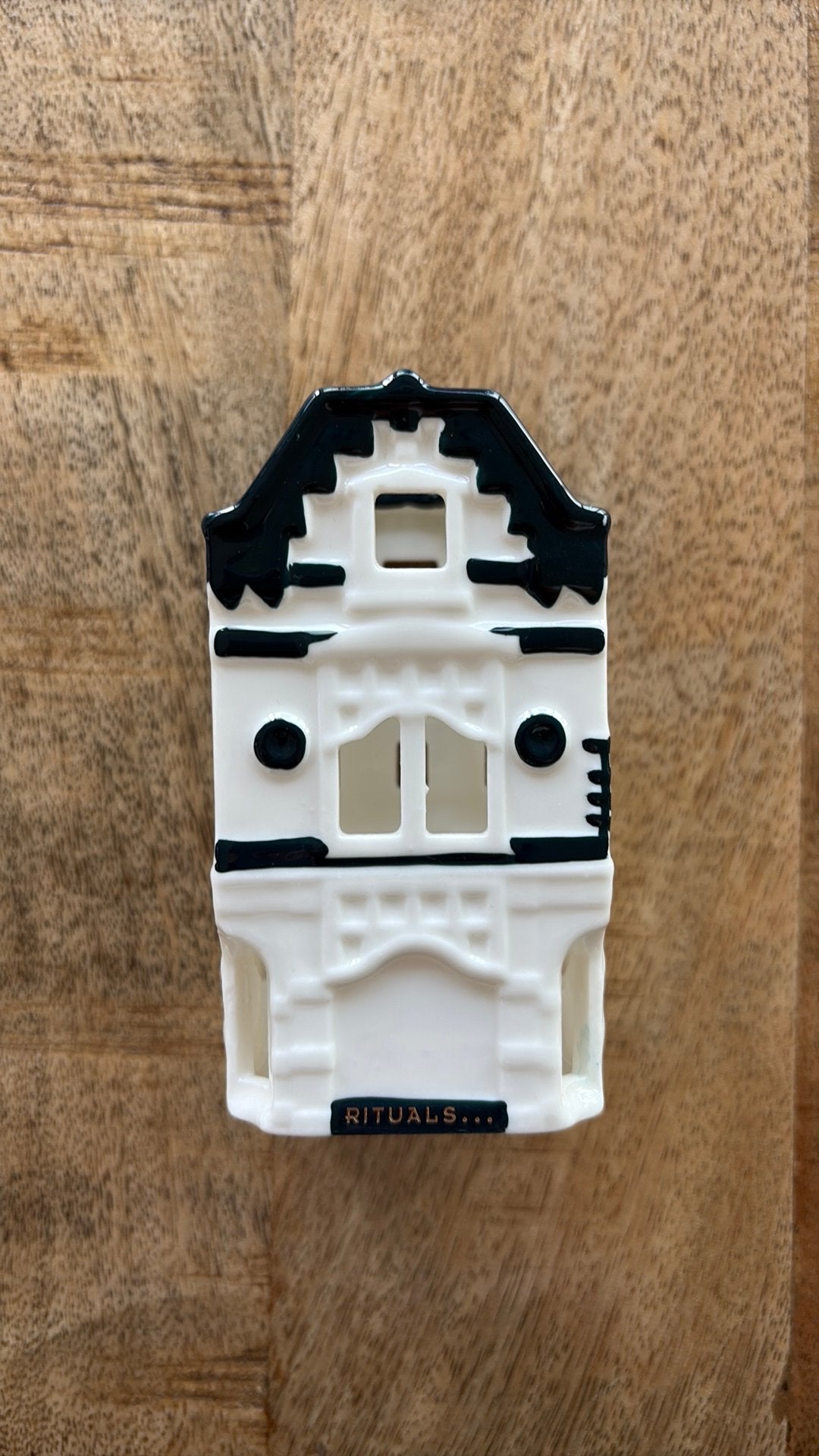 Rituals kaarshouder huisje 25 year, Ophalen of Verzenden, Zo goed als nieuw, Overige materialen, Minder dan 25 cm