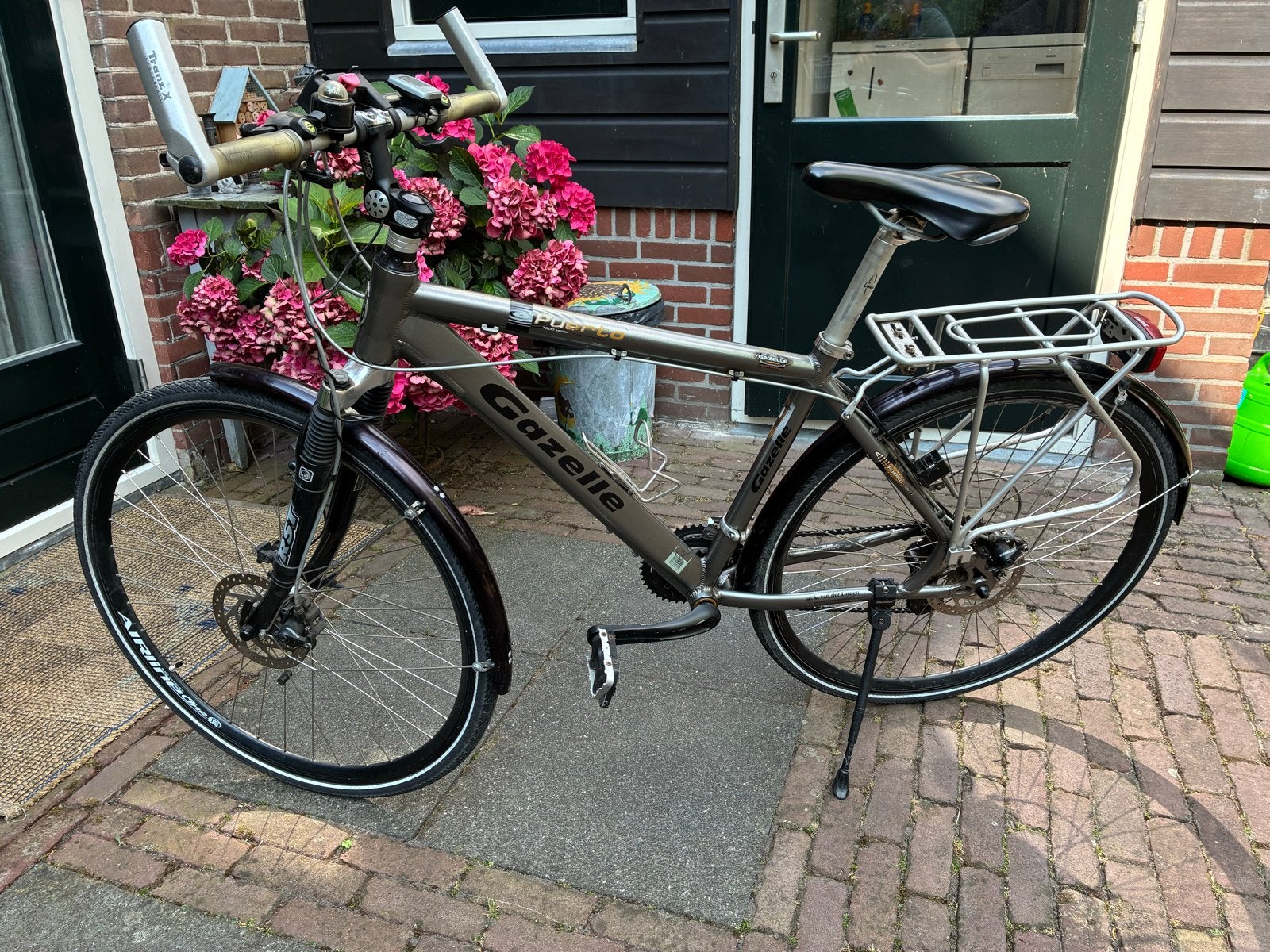 Gazelle Puerto sportfiets travelfiets hybride, Ophalen, 28 inch, 47 tot 50 cm, Zo goed als nieuw