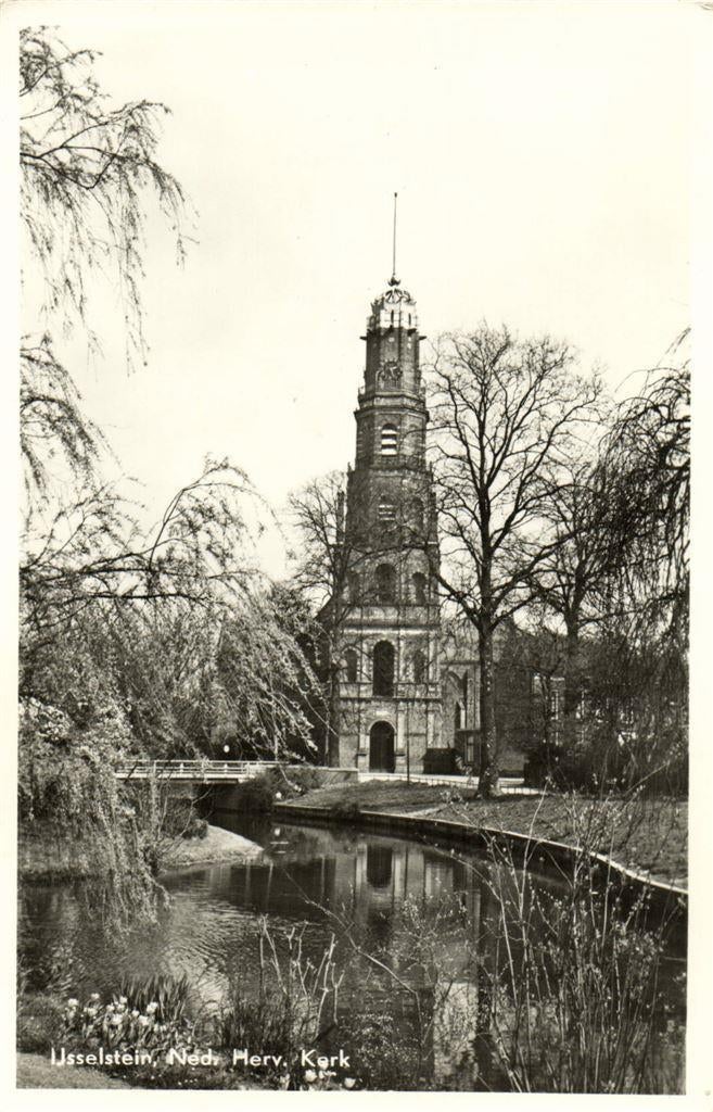 IJsselstein, Ned. Herv. Kerk - ongelopen, Verzamelen, Ansichtkaarten | Nederland, Ophalen of Verzenden, Voor 1920, Ongelopen, Noord-Brabant