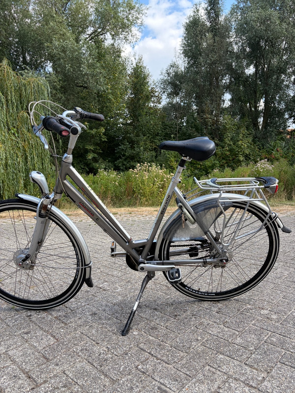 Gazelle Damesfiets - degelijk en sterk, Ophalen, Velgrem, Versnellingen, Gazelle