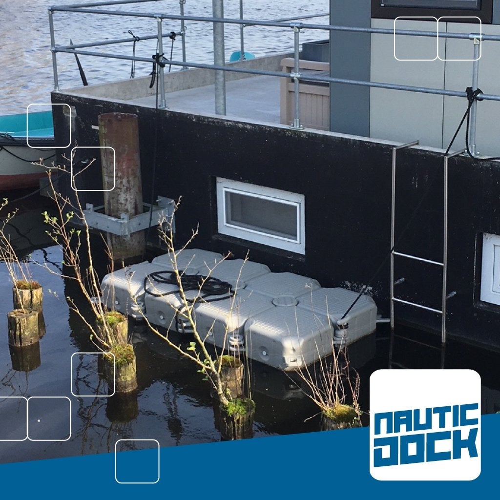 Ponton 2,0 x 4,0 m | NauticDock Werkvlot Steiger Drijver, Onderhoud en Reparatie, Info@nauticnederland.nl, Nieuw, NauticDock