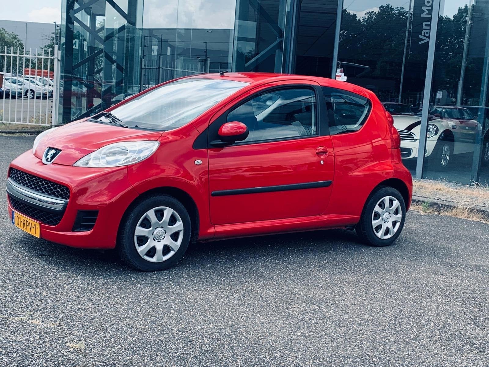 Peugeot 107 1.0-12V XS , Airco, Nieuw APK, NAP, Voorwielaandrijving, Euro 5, Gebruikt, 4 stoelen