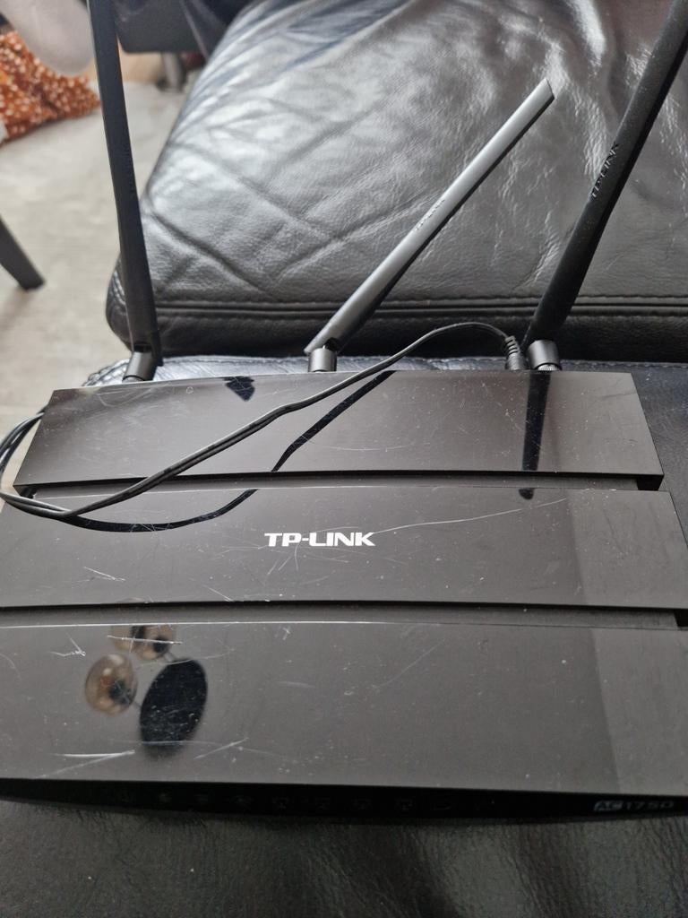 TP-Link Archer C7 AC1750 Wireless Dual Band Gigabit Router, Computers en Software, Routers en Modems, Ophalen of Verzenden, Gebruikt